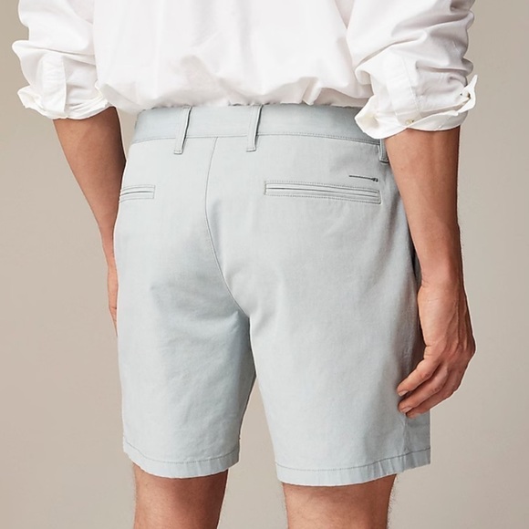 J crew green white 7'' tech oxford short - Picture 3 of 6